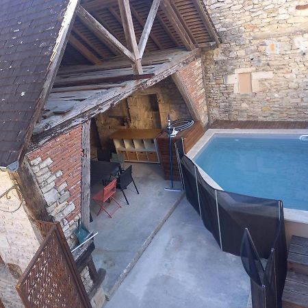 L'Authentique Martelaise Piscine Chauffee Exterior foto