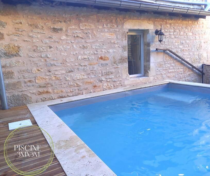 L'Authentique Martelaise Piscine Chauffee Exterior foto
